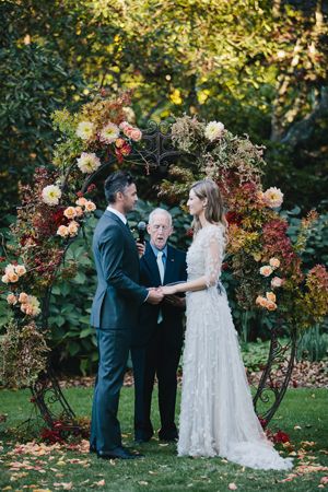 Elegant Outdoor Fall Wedding Ideas and Colors