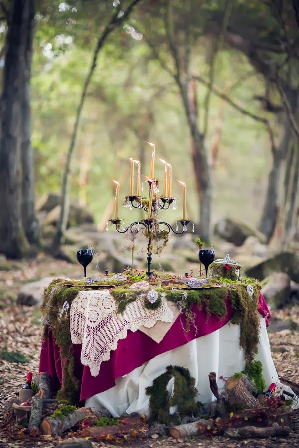 45 Dreamy Outdoor Woodland Wedding Ideas 17 Enchanted Grimm Fairy Tale Wedding