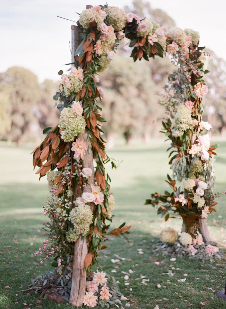 36 Fall Wedding Arch Ideas for Rustic Wedding - Deer Pearl Flowers