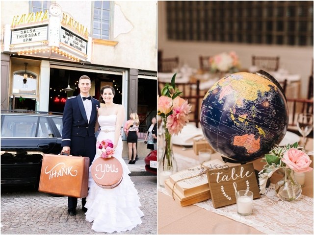 Globe Travel Wedding Ideas