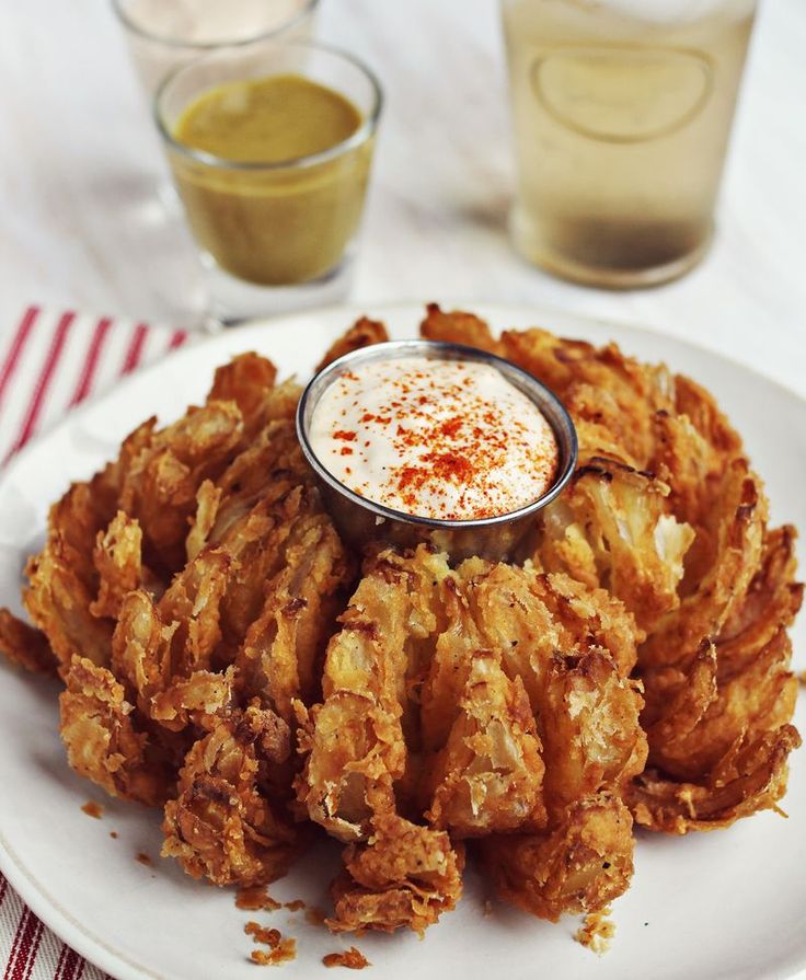 Homemade bloomin onion