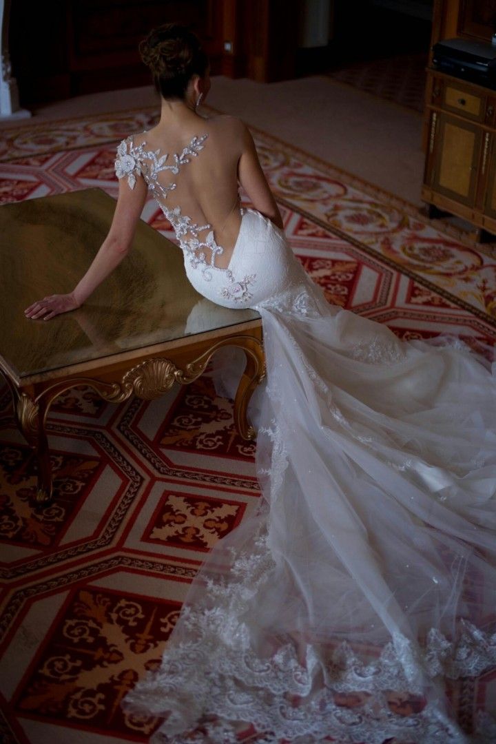 Julia Kontogruni Back Less Mermaid Wedding Dresses 2015