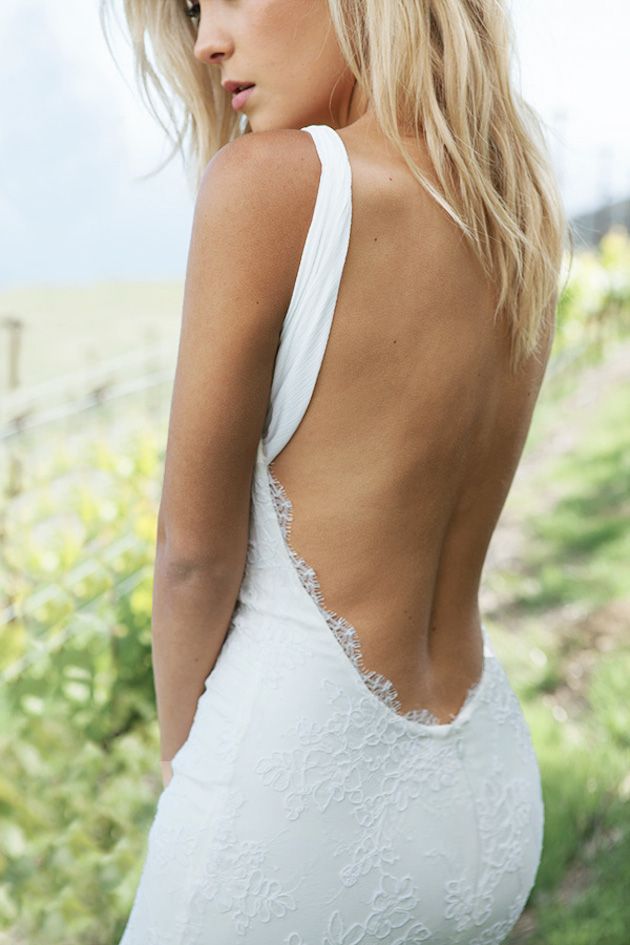 Katie May 2014 Sexy Open Back Wedding Dress