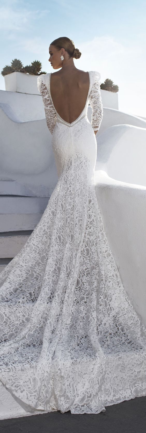 Lace Wedding Dress by Julie Vino - Santorini Collection 2016