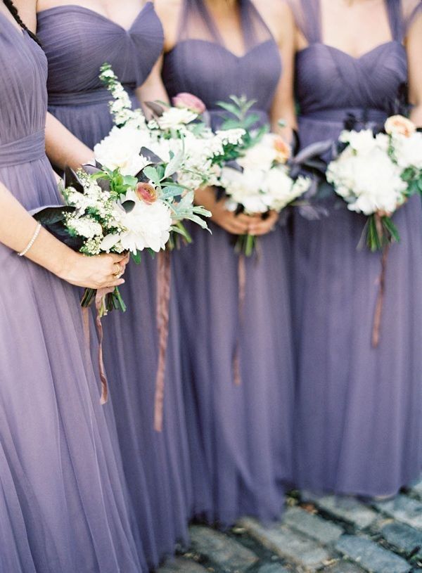 Lavender Tulle Bridesmaid Dresses
