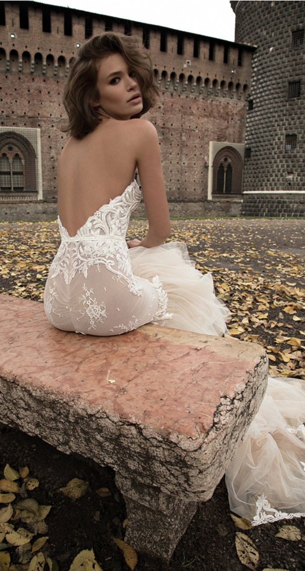 Liz Martinez Milan Sexy Open Back Bridal Dress 2015