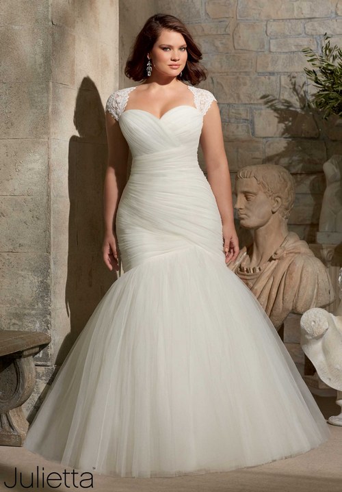 Mori Lee Plus Size Wedding Dress 3176