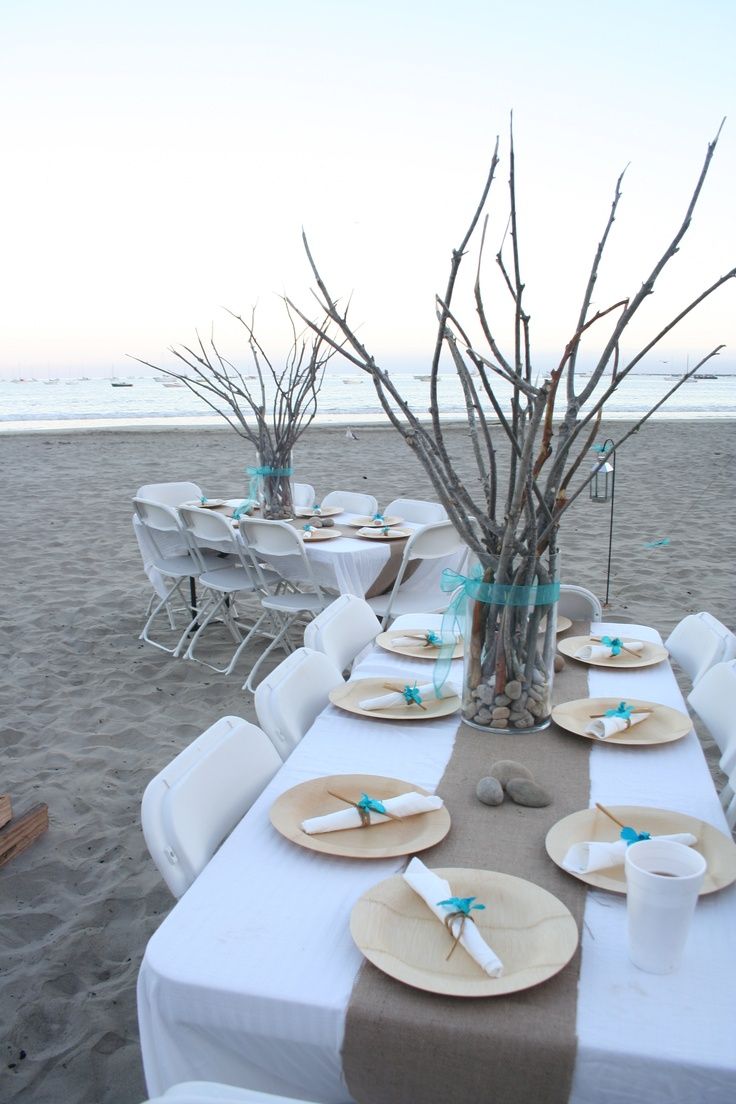 Beach Wedding Centerpieces On A Budget Mycoffeepot Org