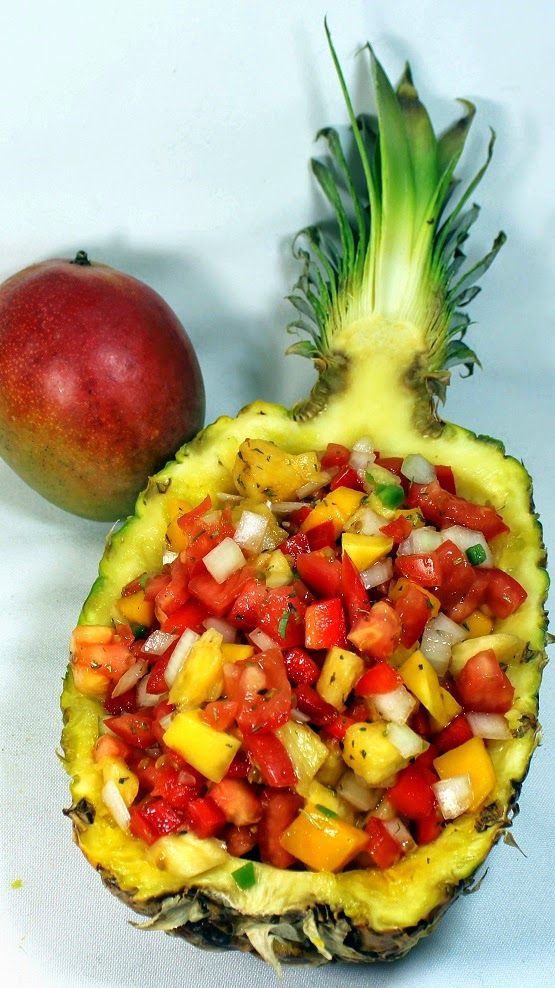 Pineapple Mango Pico de Gallo Salsa Recipe