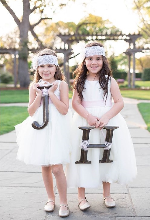 Rustic Boho Flower Girl Dresses