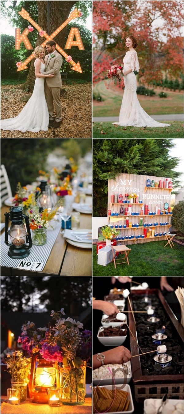 Rustic Country Camp Wedding Decor Ideas