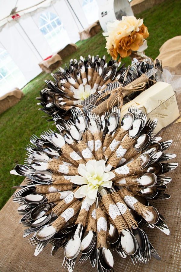 Rustic Table Setting for Rustic Wedding Ideas