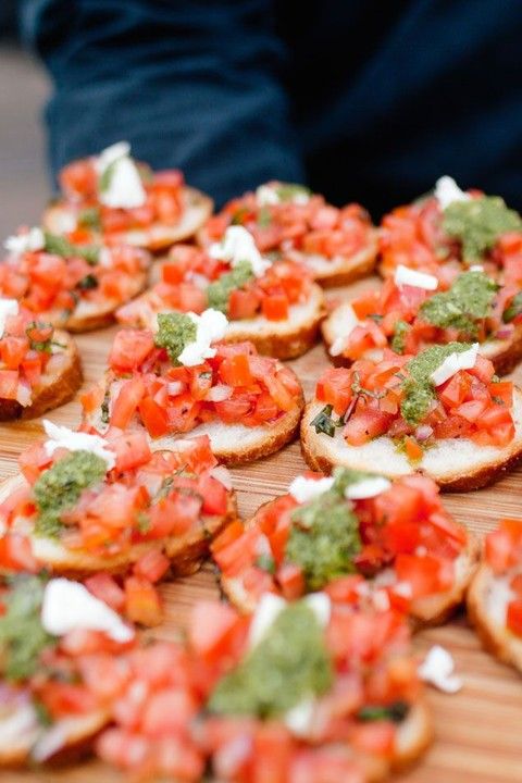 Savory Fall Wedding Appetizers