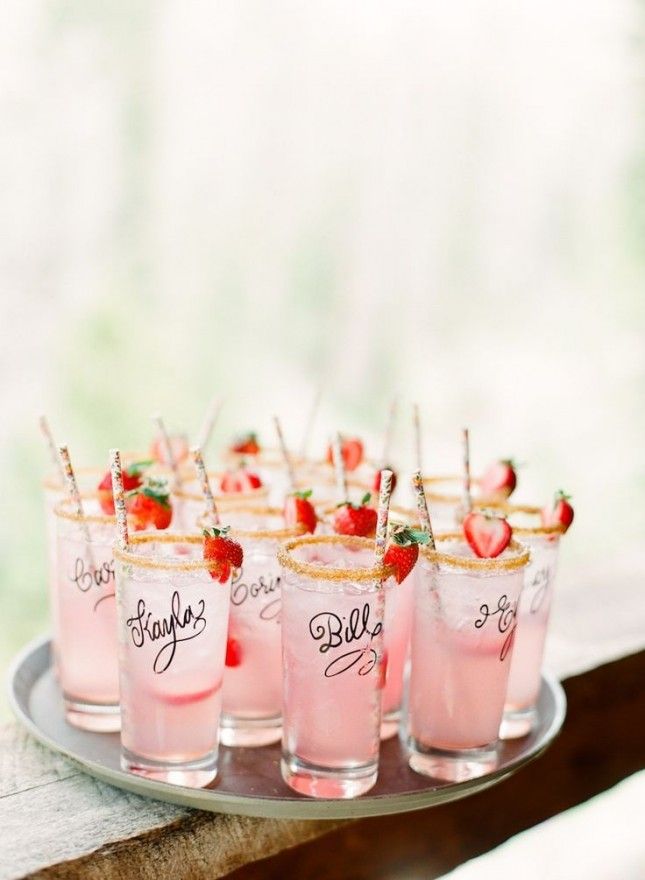 Signature Cocktails with Raspberry
