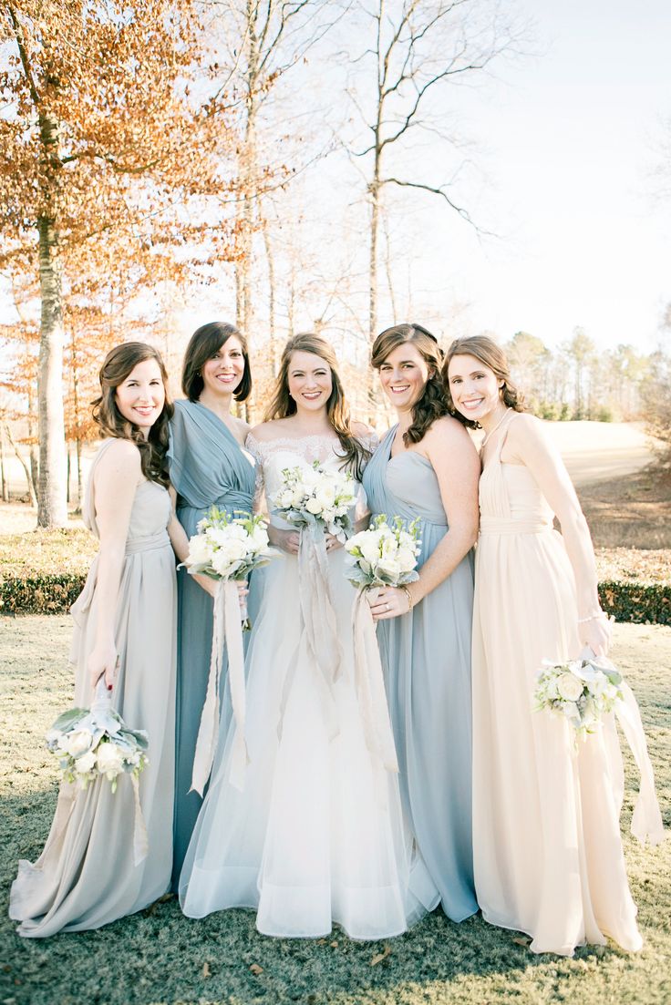 Sophisticated Blue andIvory Wedding