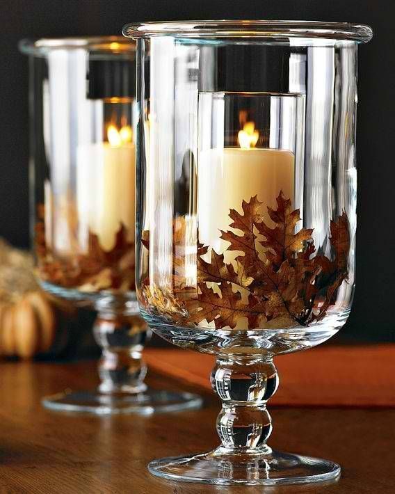 Tall Fall Wedding centerpiece