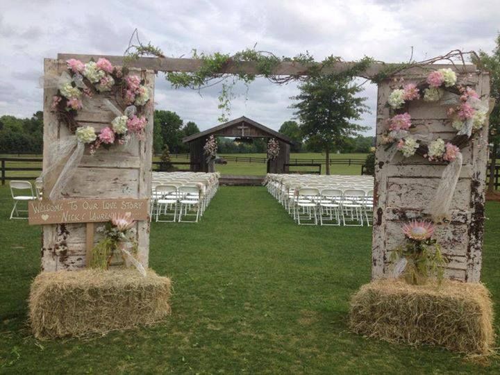 Weathered and Worn Rustic Wedding Flowers