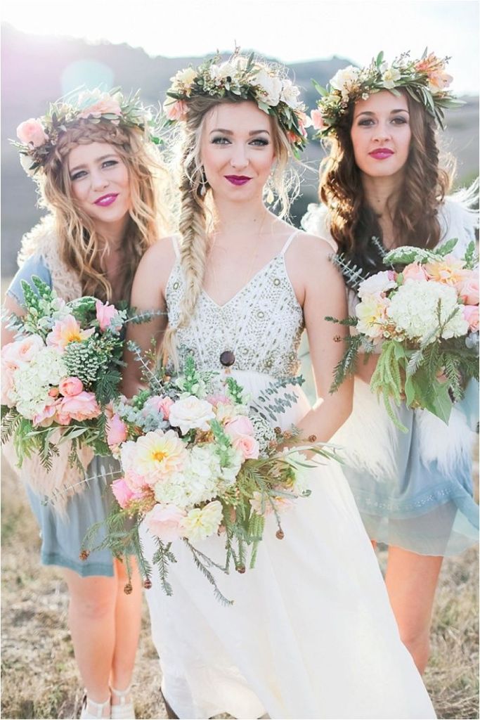50 Chic Bohemian Bridesmaid Dresses Ideas - Deer Pearl Flowers