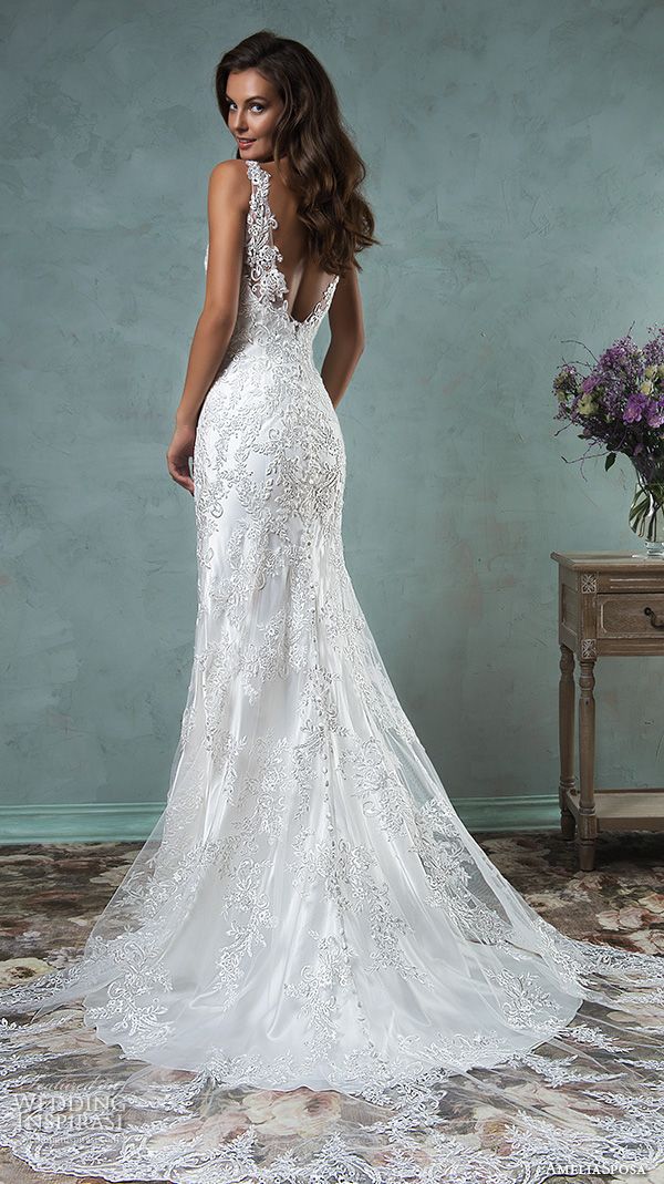 Lace Wedding Dresses With Low Back