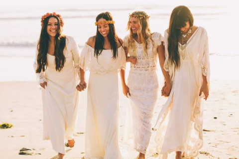 50 Chic Bohemian Bridesmaid Dresses Ideas - Page 2 of 2 - Deer Pearl ...