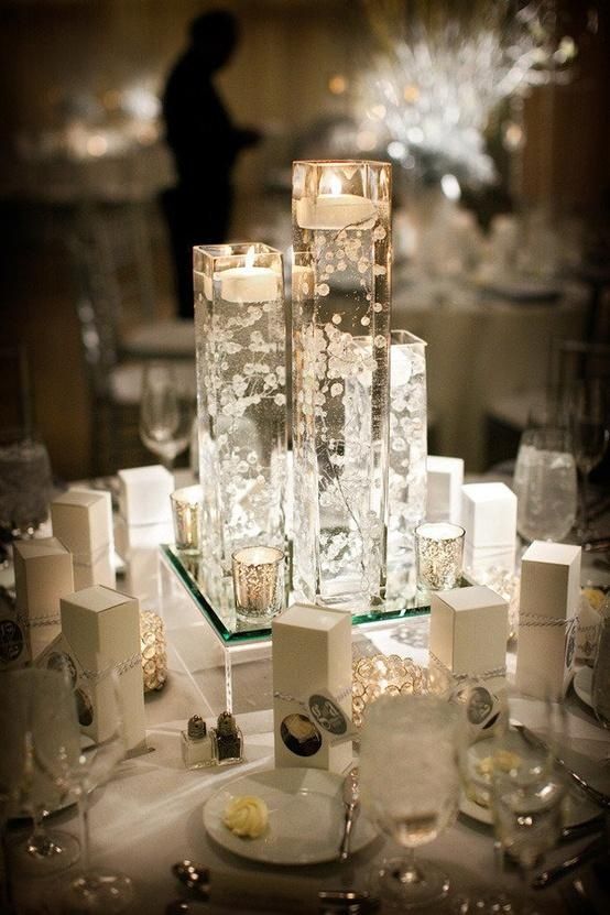 floating candles centerpieces ideas for wedding