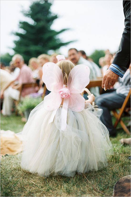 flower girl dress designed by Posh Little Tutus