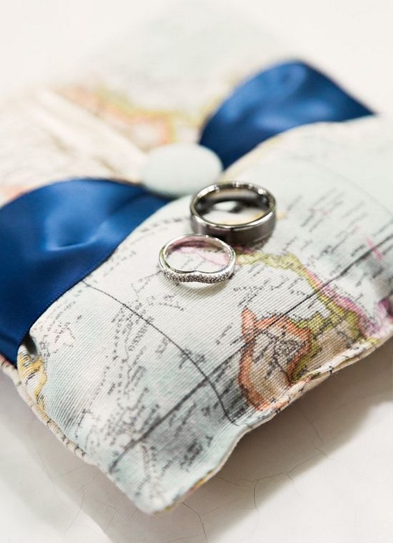 map wedding ring