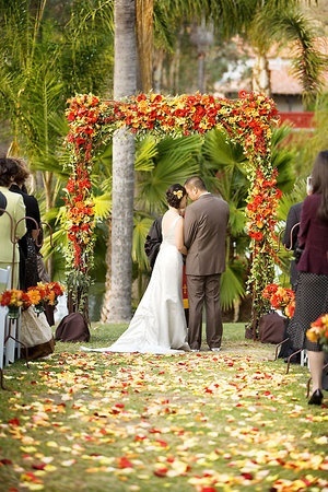 outdoor fall wedding ideas