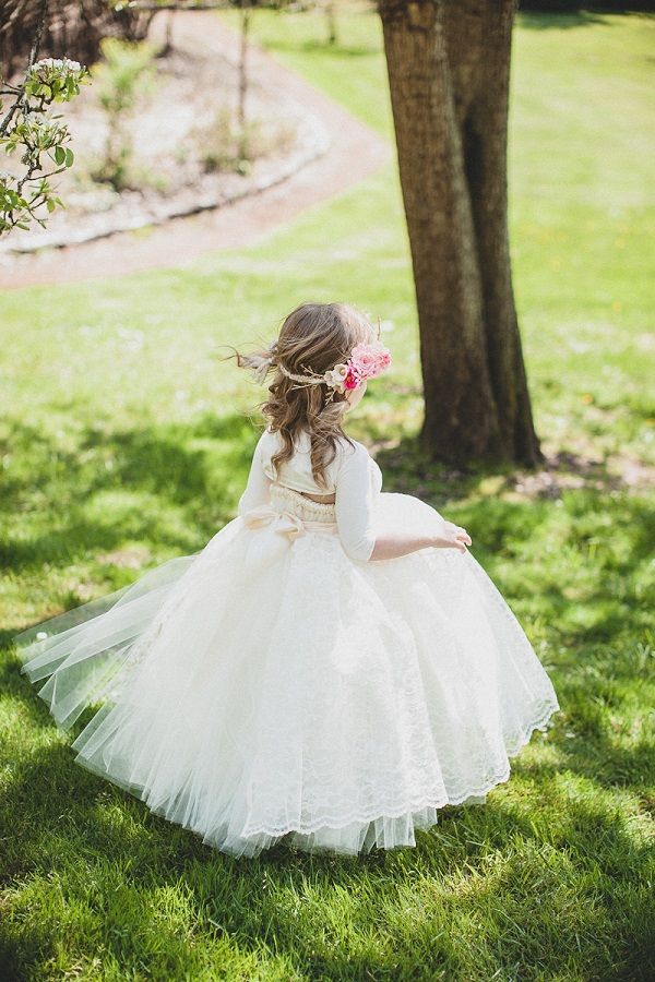 princess flower girl dresses