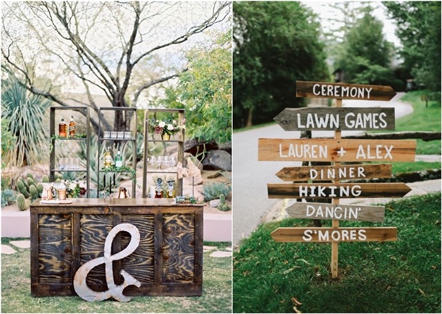 rustic outdoor wedding details and ideas