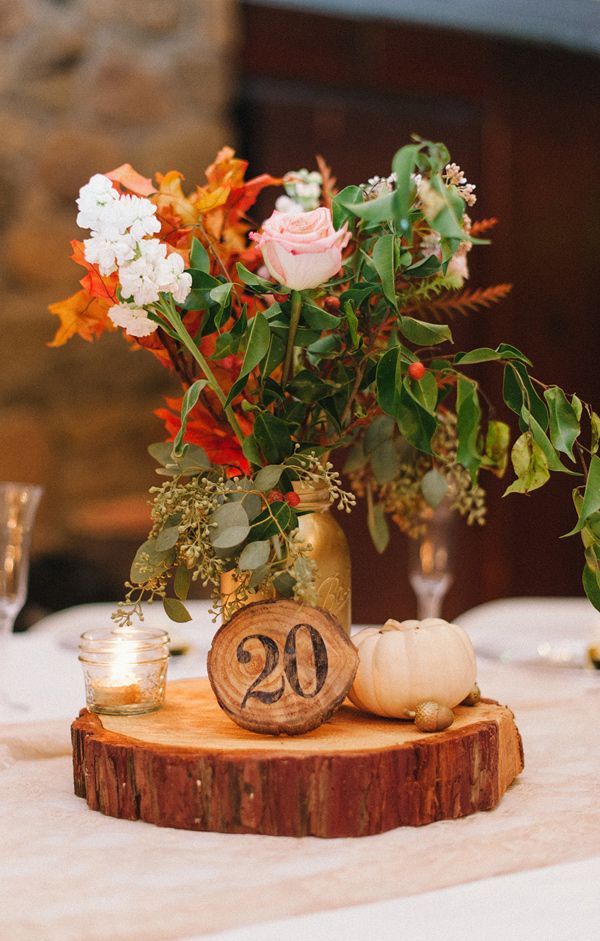 50+ Vibrant and Fun Fall Wedding Centerpieces Deer Pearl