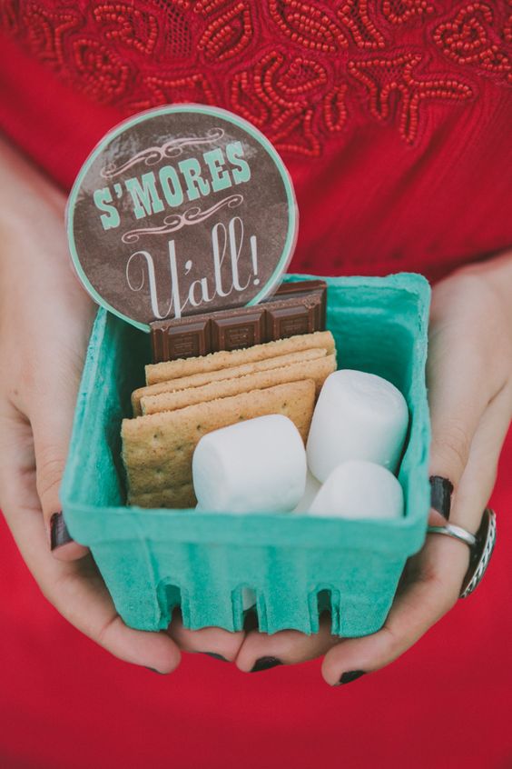 smores idea for a smores bar