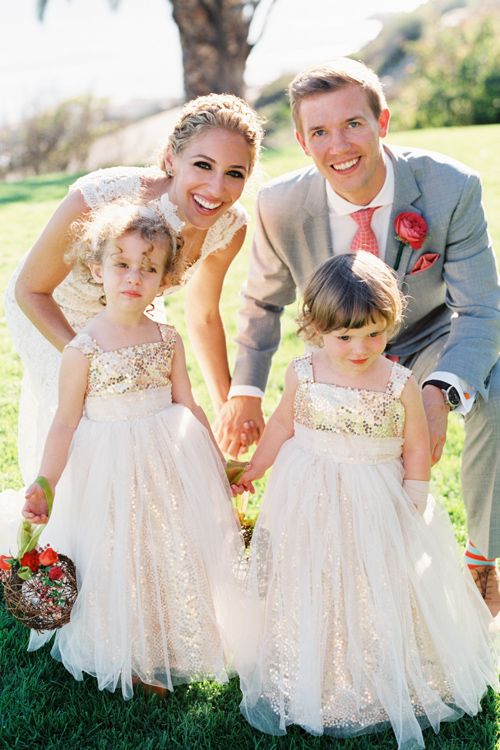 sparkly flower girl dresses