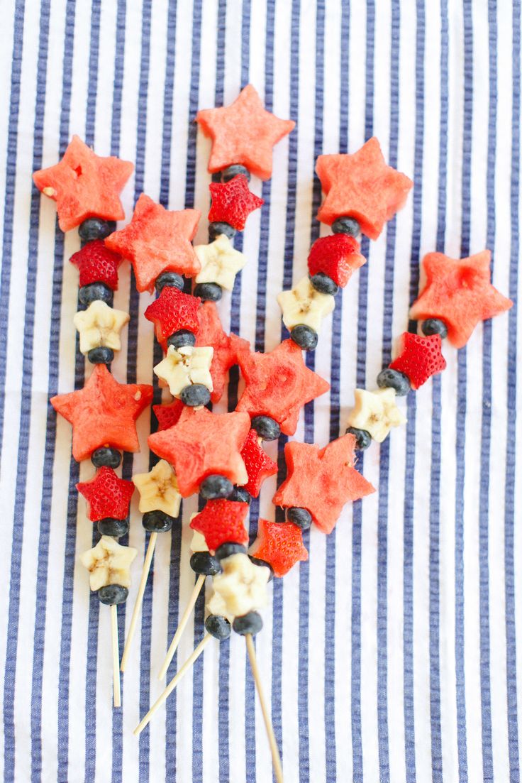 summer healthy appetizers ideas-patriotic appetizers