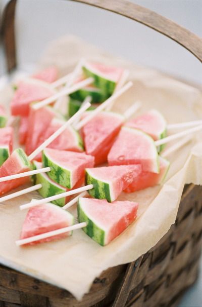 summer wedding appetizer recipe-Watermelon