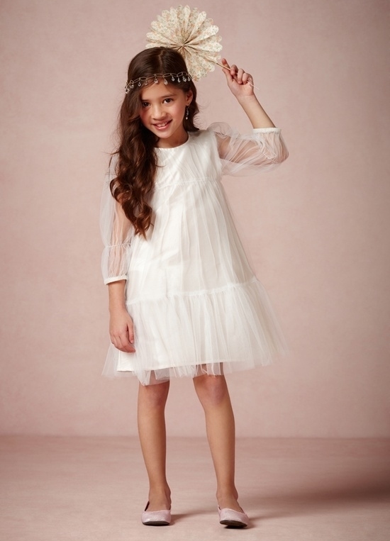 vintage ivory flower girl dresses