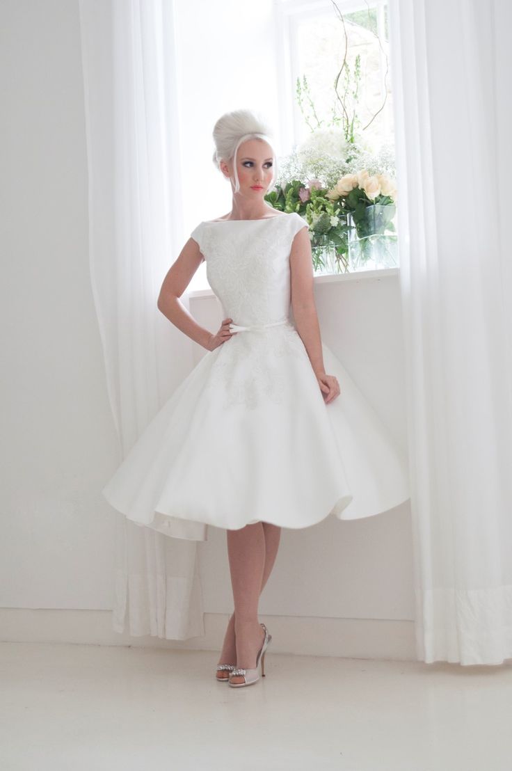1950s-Inspired 2016 Bridal Dress from House of Mooshki