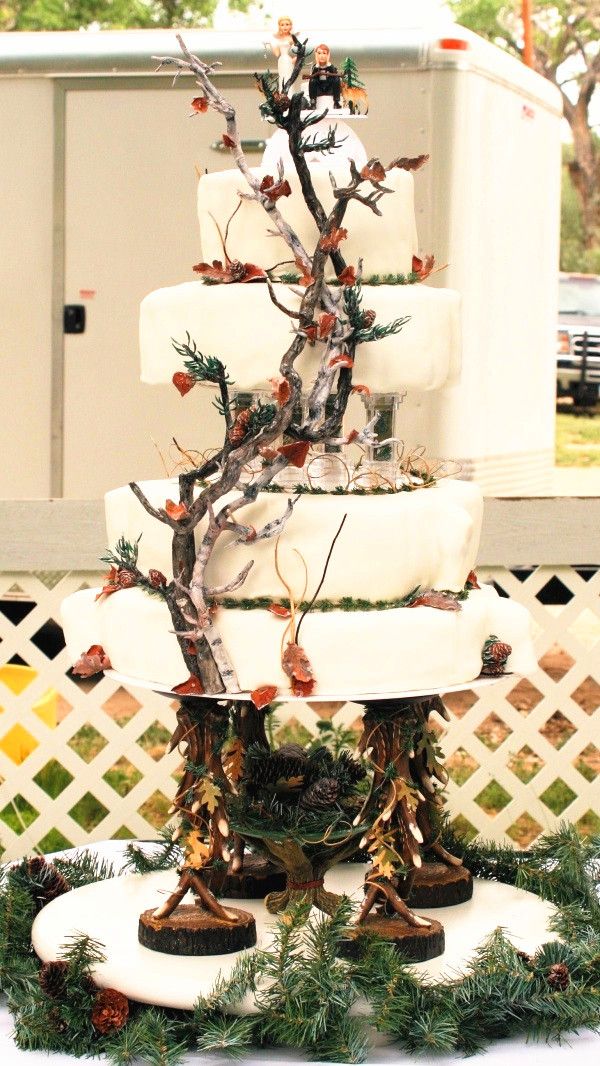 Camo Wedding Cake Ideas for Redneck Weddings