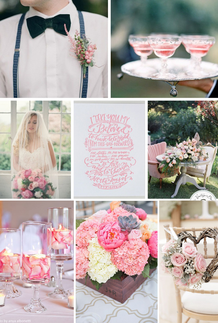 Cashmere Rose Wedding Color Palette Ideas