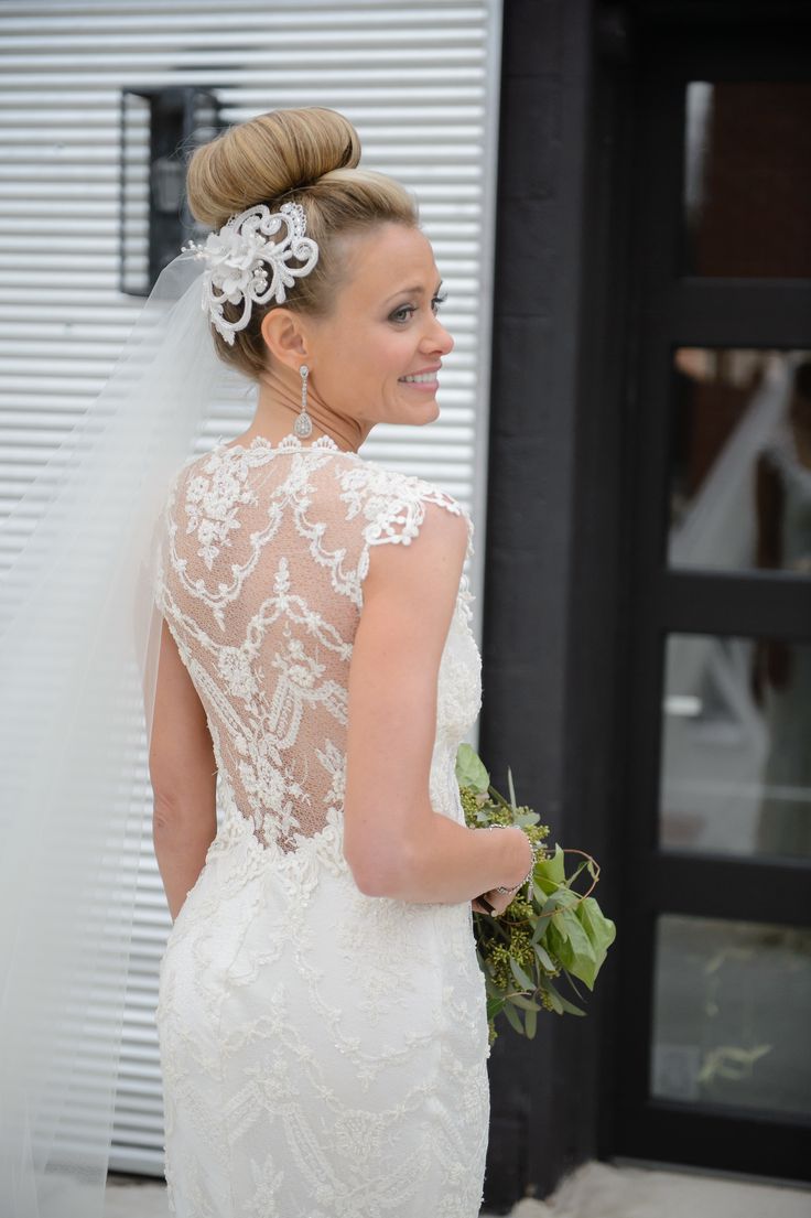 Claire Pettibone lace wedding dress
