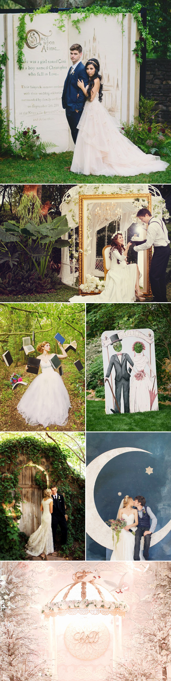 Fairytale Theme Wedding Backdrop Ideas