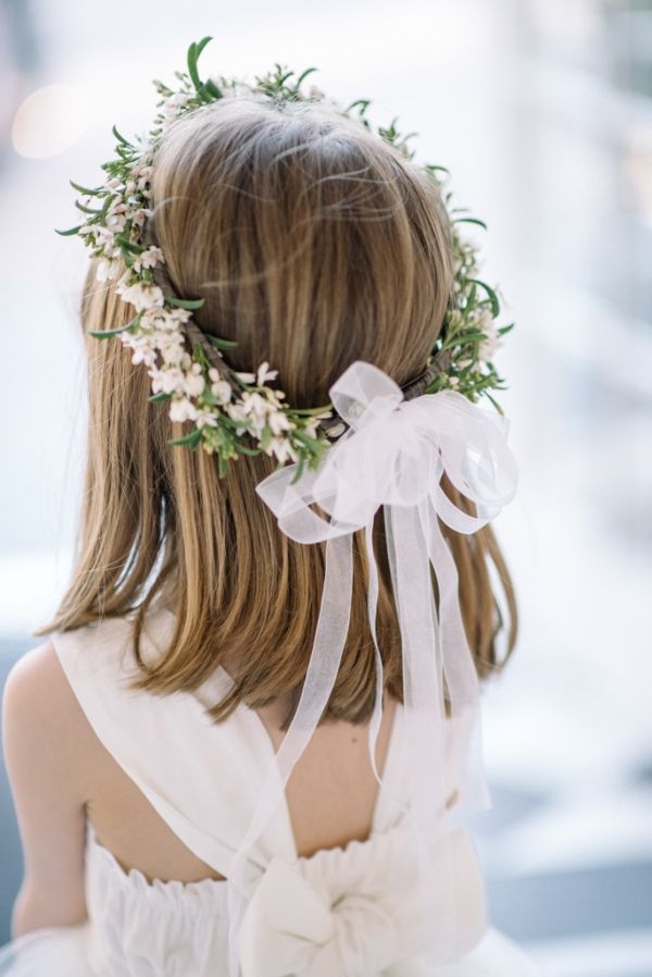 38 Super Cute Little Girl Hairstyles for Wedding 2024 25