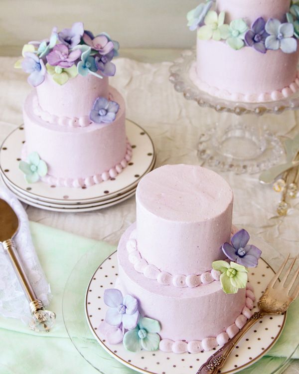 Lavender Honey Mini Cakes