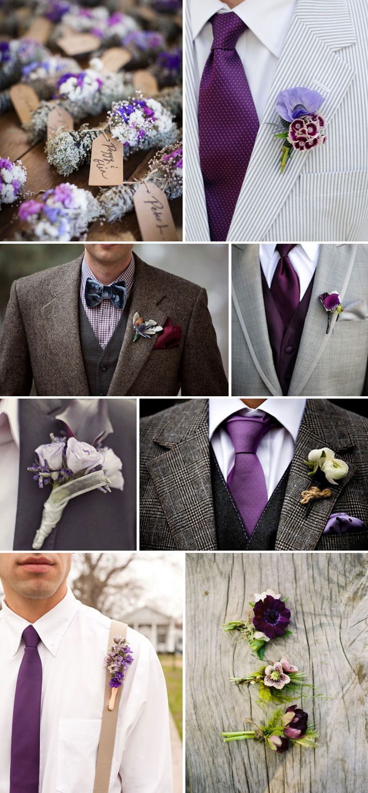 Lavender Plum into The Groomsmen