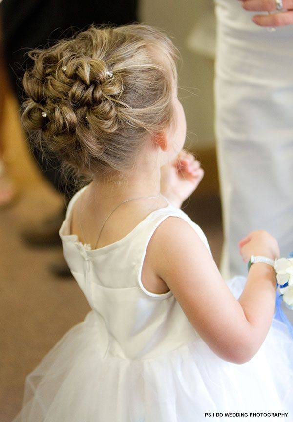 Toddler Hair Style for Wedding