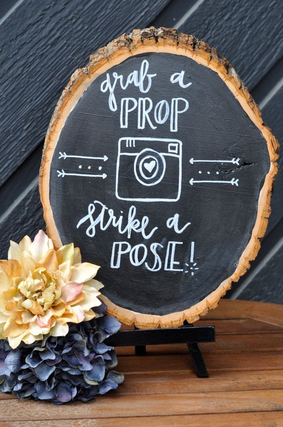 Wedding Chalkboard - Photobooth Chalkboard