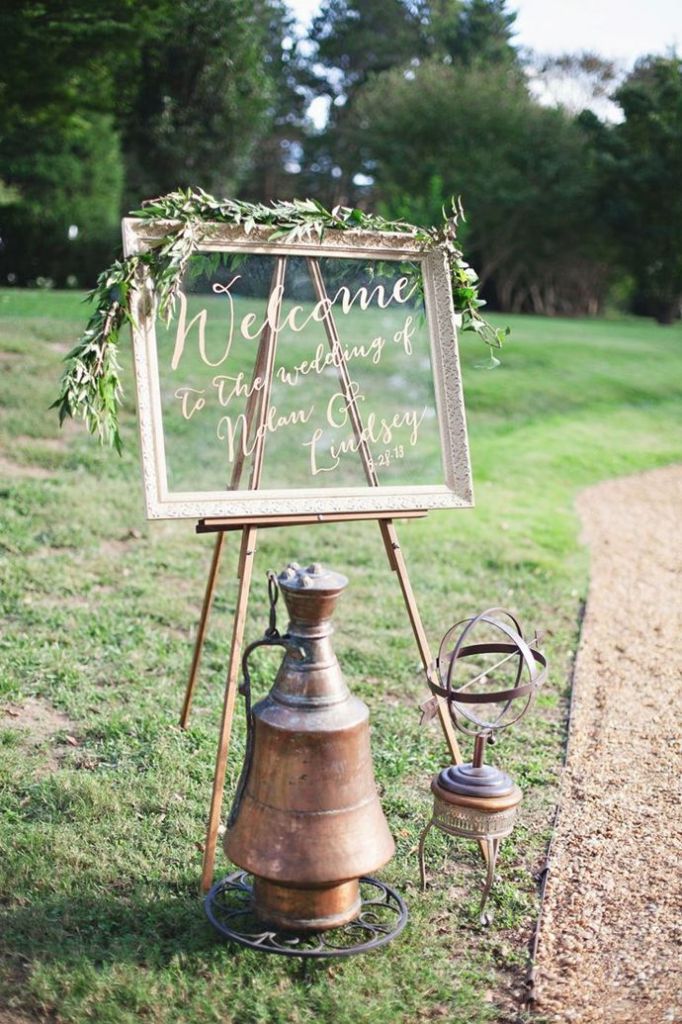 Wedding signage ideas