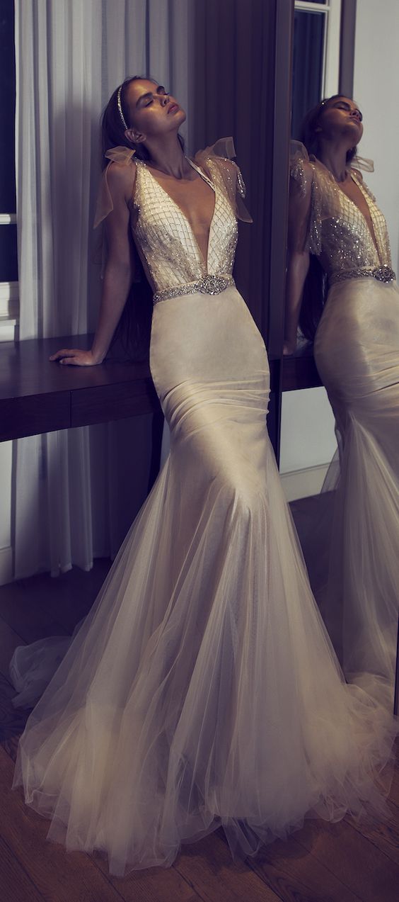 Zahavit Tshuba Mix and Match Mermaid Wedding Dress