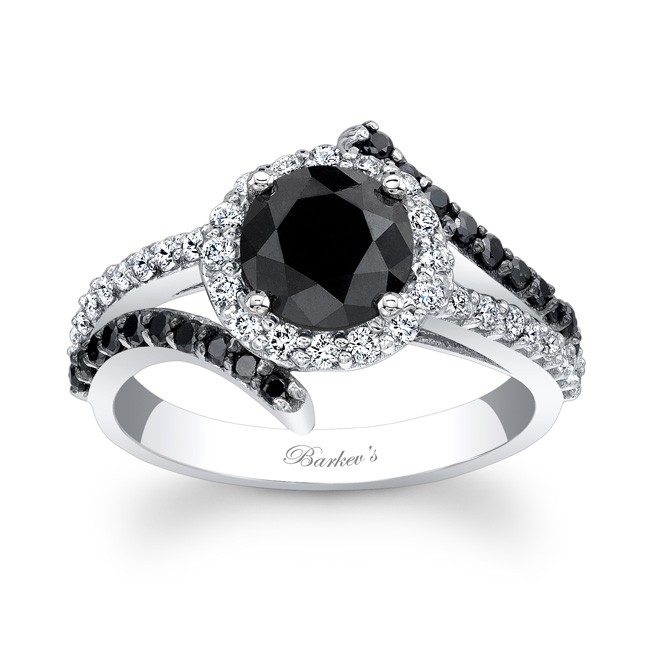 20 Gorgeous Black Diamond Engagement Rings | Deer Pearl Flowers