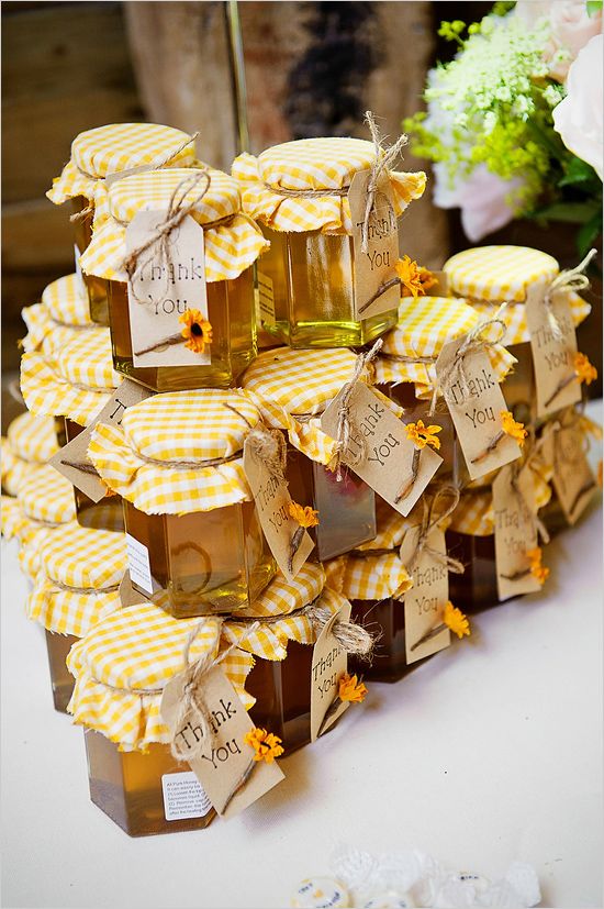 honey wedding favors